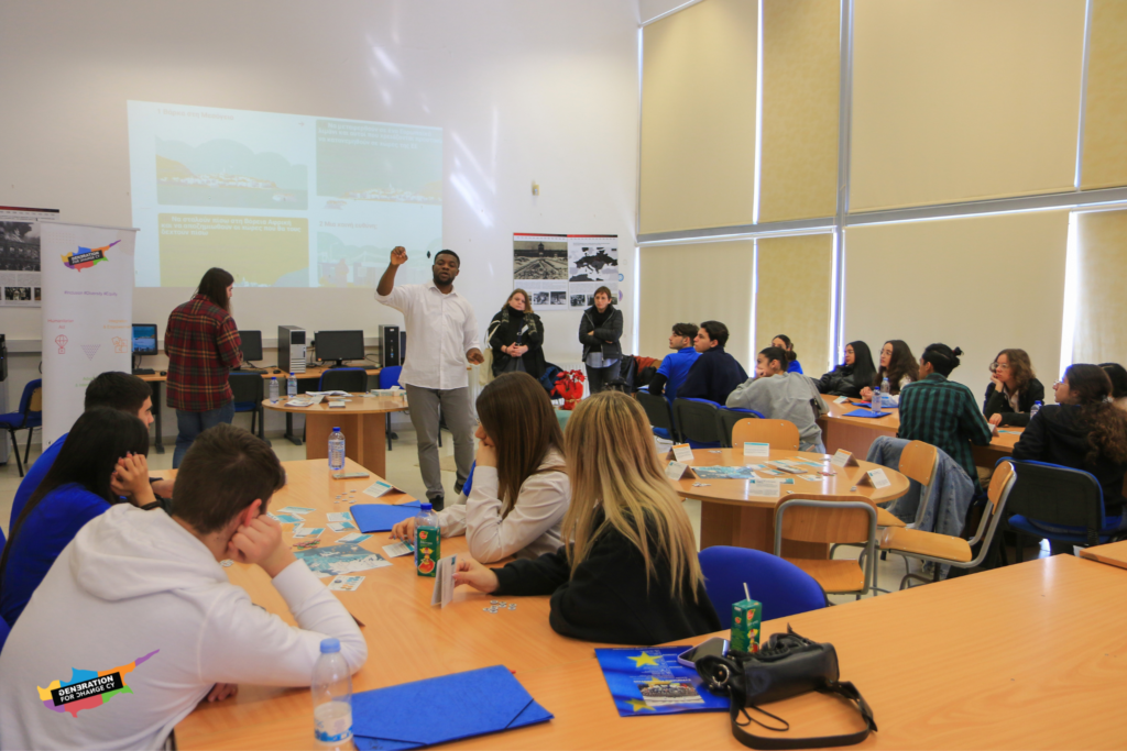 Generation for Change CY explored migration with high school students in Limassol
