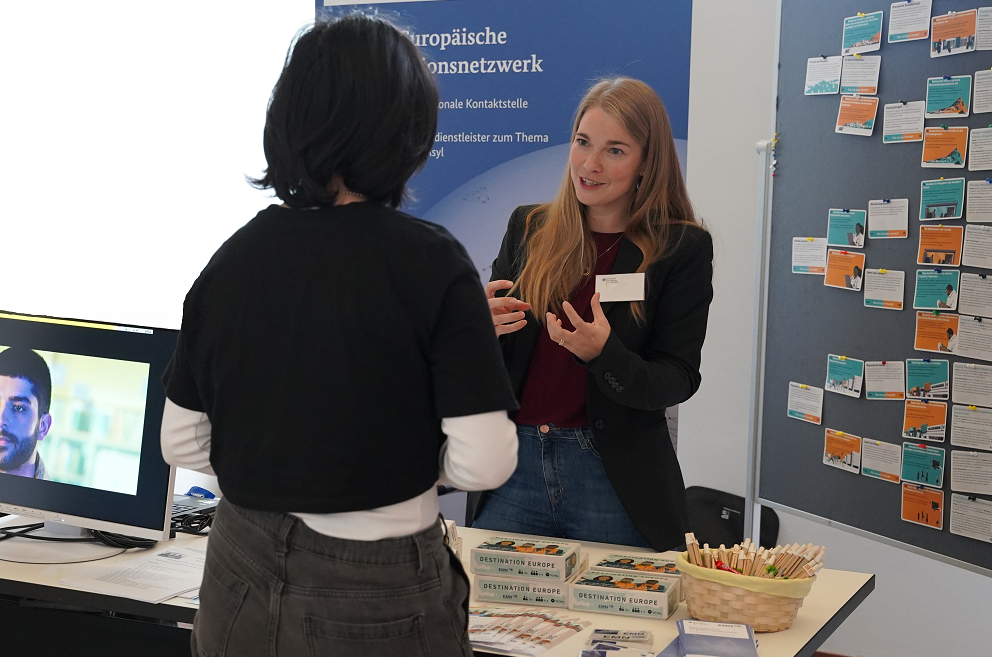 Destination Europe at the open day of the Federal Office for Migration and Refugees in Nürnberg