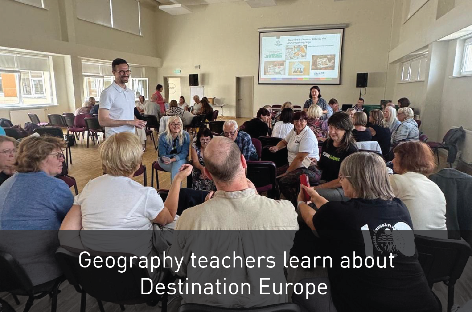 Geography teachers learn about Destination Europe
