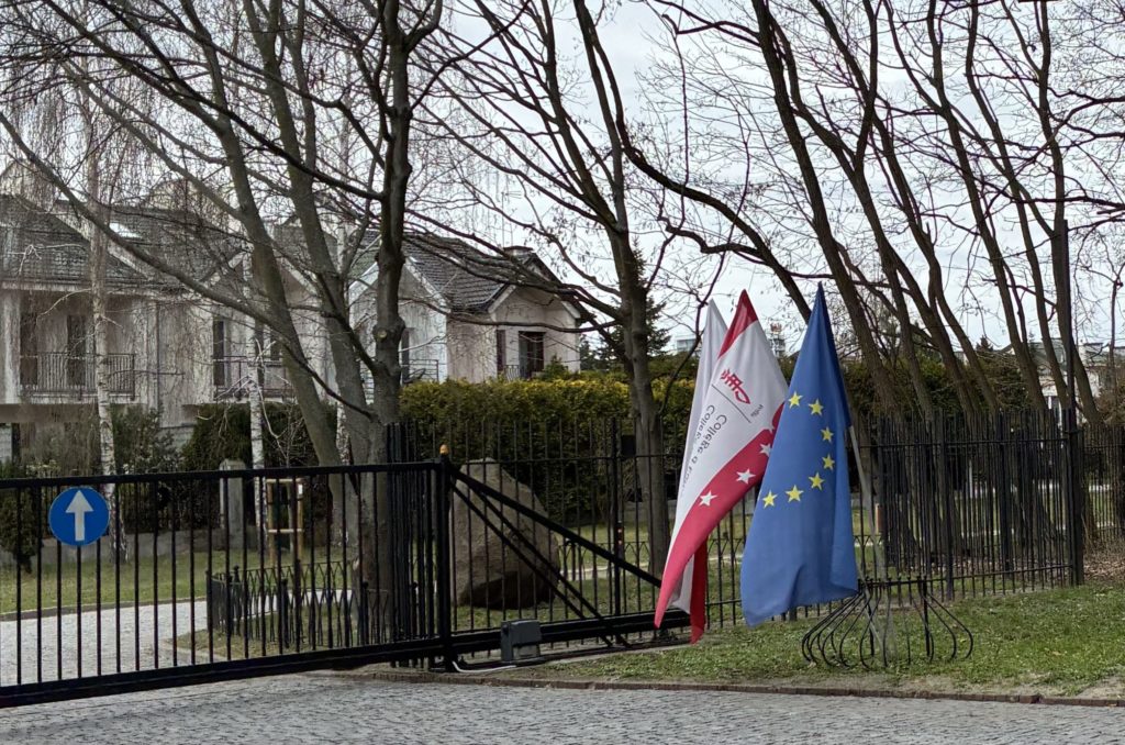 Master's students at the College of Europe Natolin in Warsaw, Poland debate migration policies